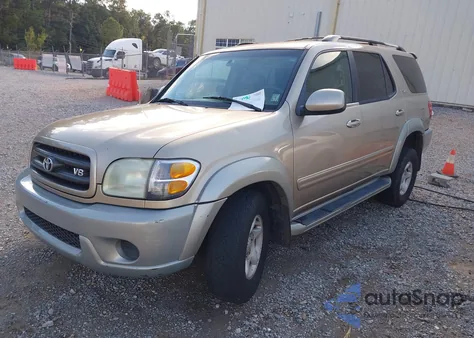 2001 Toyota Sequoia Sr5 V8 from USA, damaged, VIN 5TDZT34A01S037647